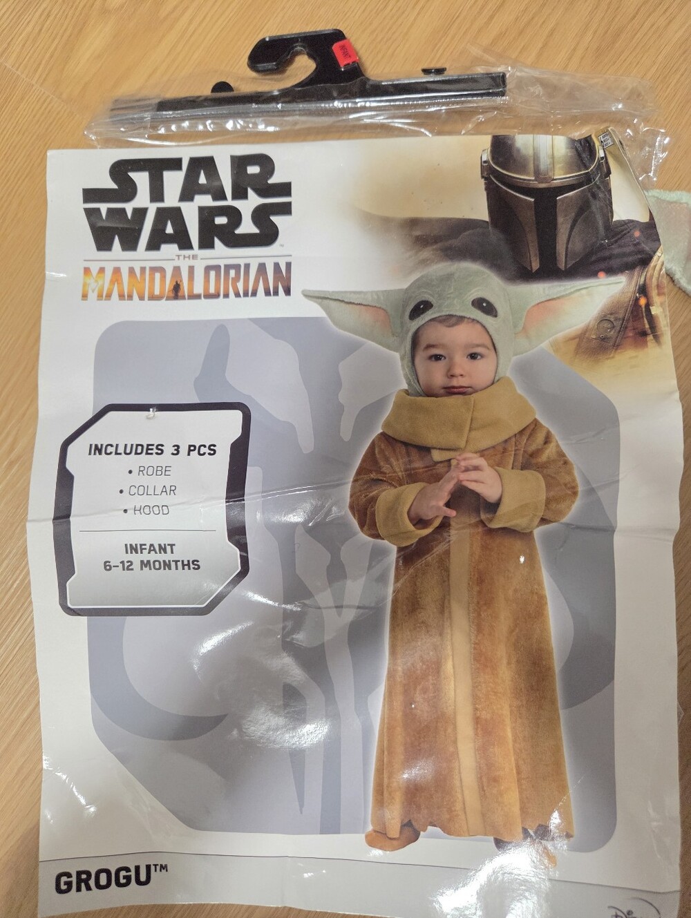 Star Wars The Mandalorian Grogu Infant Costume - 6 To 12 Months